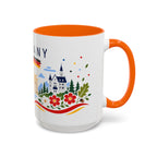 Germany Coffee Mug | Travel Souvenir Accent Mug | Country Gift Ceramic Cup 11oz 15oz