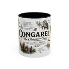 Congaree National Park Coffee Mug | South Carolina Forest Floodplain Gift | Accent Color Ceramic 11oz 15oz