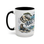 Abel Tasman Coast Mug, New Zealand Travel Souvenir, Bucket List Gift, Accent Ceramic Coffee Mug 11oz 15oz