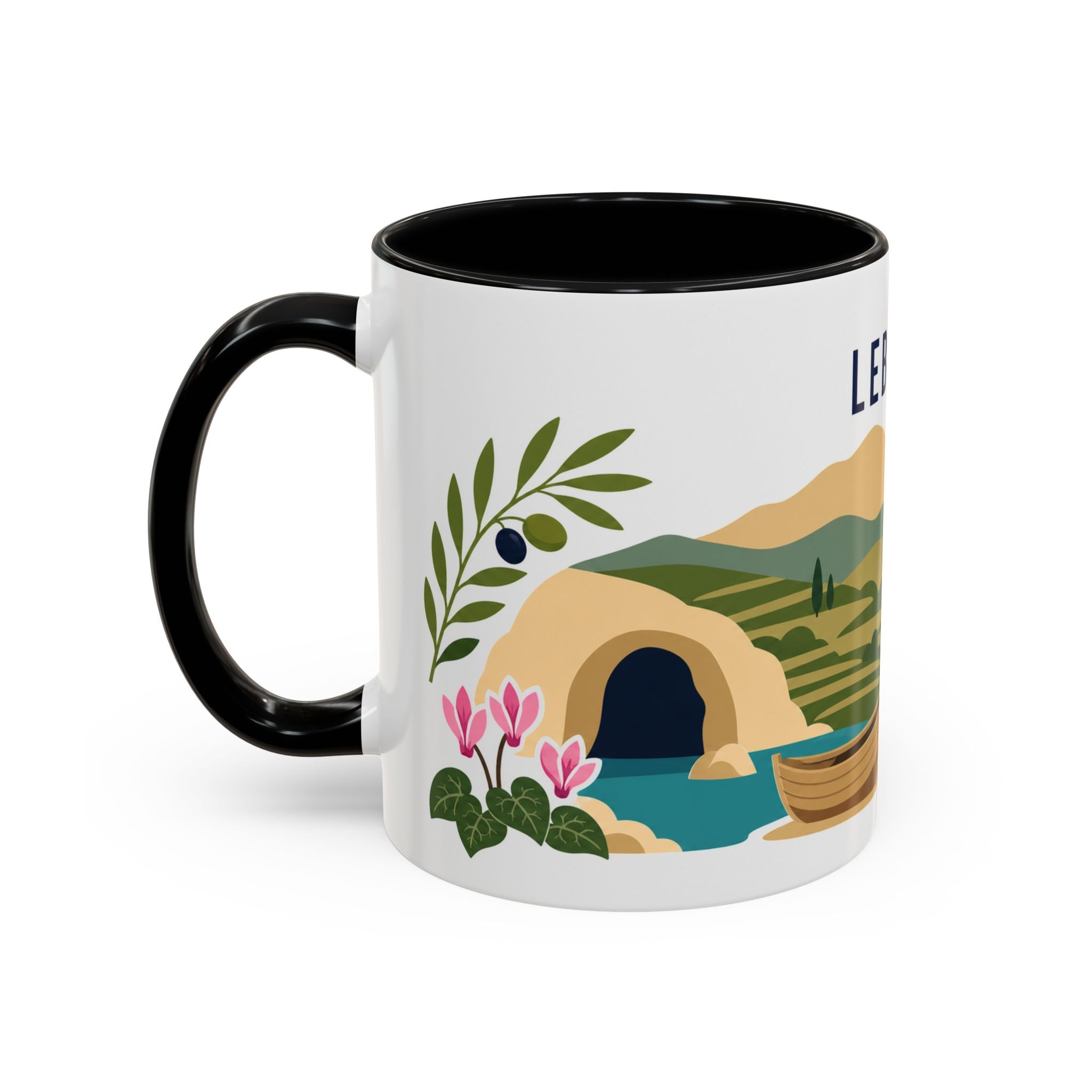 Lebanon Coffee Mug | Travel Souvenir Accent Mug | Country Gift Ceramic Cup 11oz 15oz