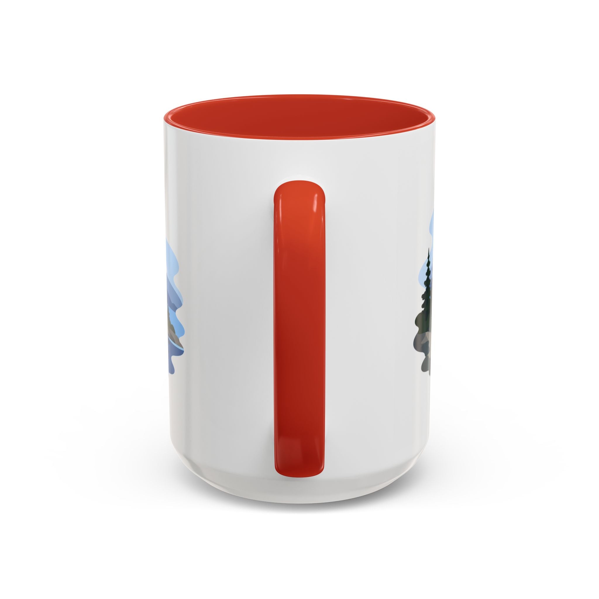 Isle Royale National Park Coffee Mug | Solid Color Block Park Souvenir | 11oz 15oz Accent Mug