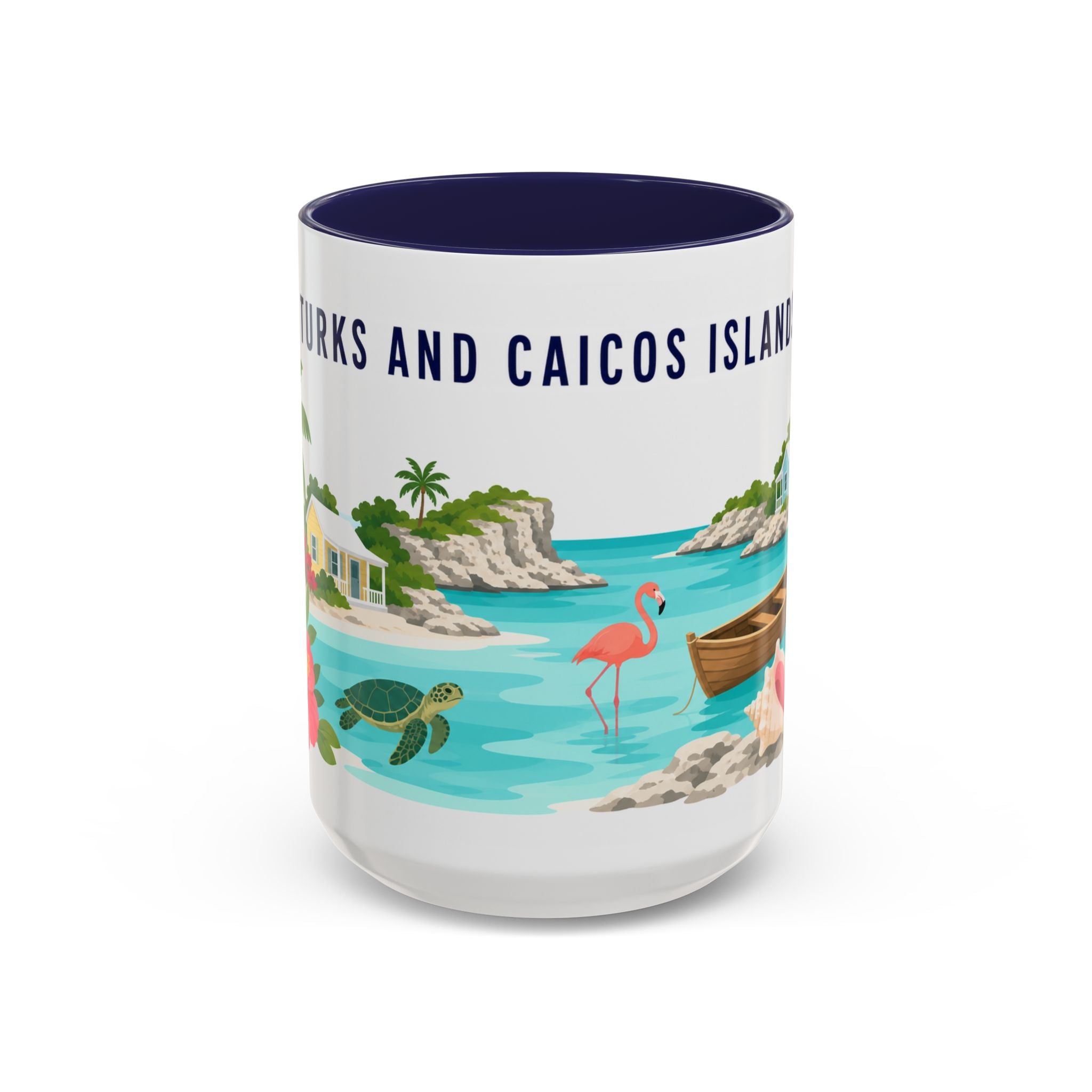Turks and Caicos Islands Coffee Mug | Travel Souvenir Accent Mug | Country Gift Ceramic Cup 11oz 15oz