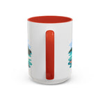 Biscayne National Park Coffee Mug | Solid Color Block Park Souvenir | 11oz 15oz Accent Mug