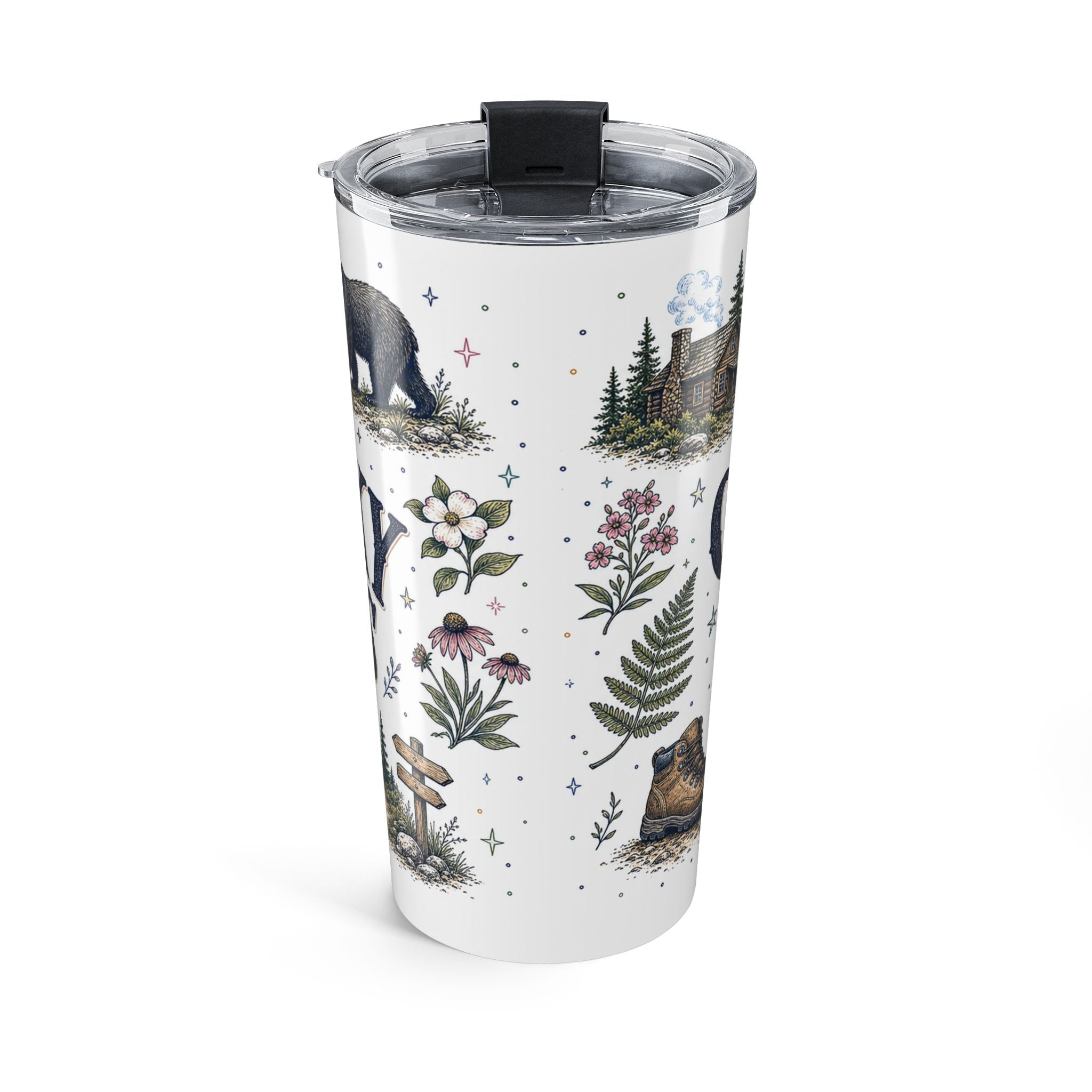 Great Smoky Mountains 20oz Tumbler | National Park Hiking Gift | Insulated Stainless Steel Travel Cup