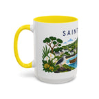 Saint Helena Coffee Mug | Travel Souvenir Accent Mug | Country Gift Ceramic Cup 11oz 15oz