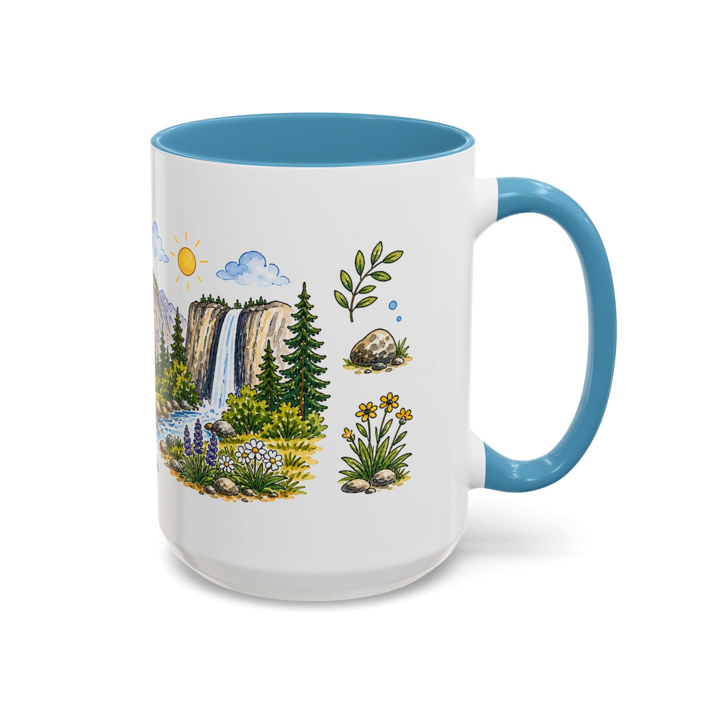 Yosemite National Park Mug | US Travel Souvenir Accent Coffee Mug | 11oz 15oz Ceramic Cup