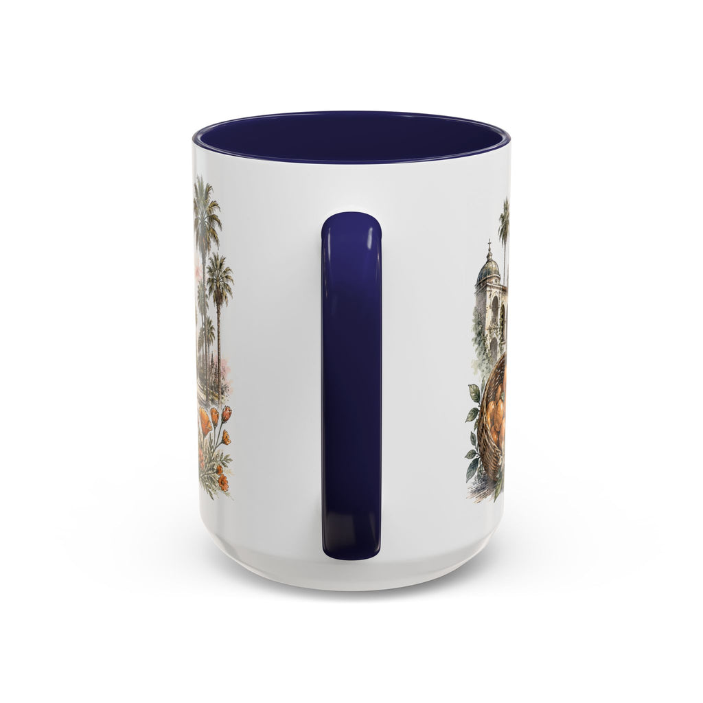 Riverside Coffee Mug | United States Travel Souvenir | Vintage Illustrated City Gift | 11 oz 15 oz Accent Mug