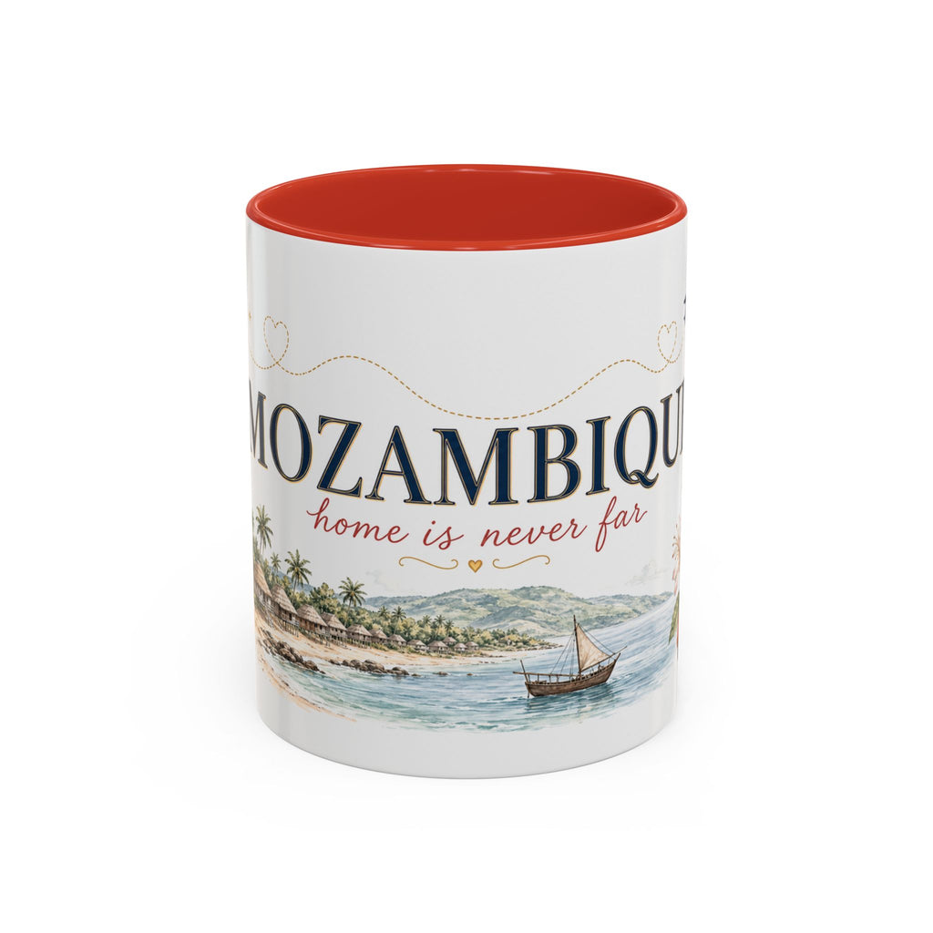 Mozambique Home Country Mug | Moving Away Gift | Long Distance Friendship | 11 oz 15 oz Accent Mug