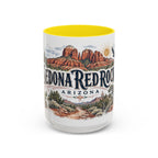 Sedona Red Rocks Mug, Arizona Travel Souvenir, Bucket List Gift, Accent Ceramic Coffee Mug 11oz 15oz