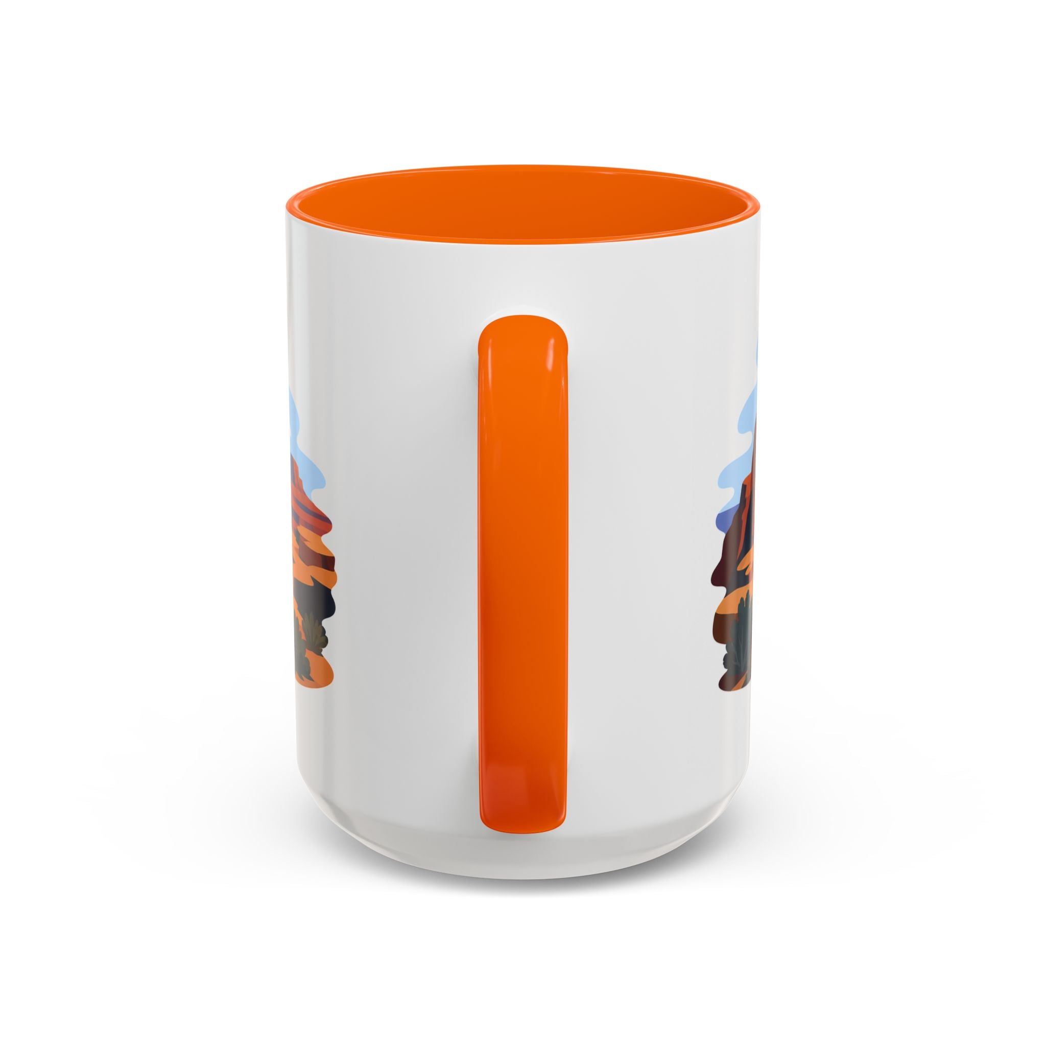 Canyonlands National Park Coffee Mug | Solid Color Block Park Souvenir | 11oz 15oz Accent Mug