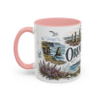 Orkney Islands Mug, Scotland Travel Souvenir, Bucket List Gift, Accent Ceramic Coffee Mug 11oz 15oz