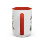 Grandpa The Legend Coffee Mug | Gift From Grandkids | Accent Color Ceramic 11oz 15oz