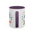 Singapore Coffee Mug | Postage Stamp Collage Mug | Travel Souvenir Accent Cup 11oz 15oz
