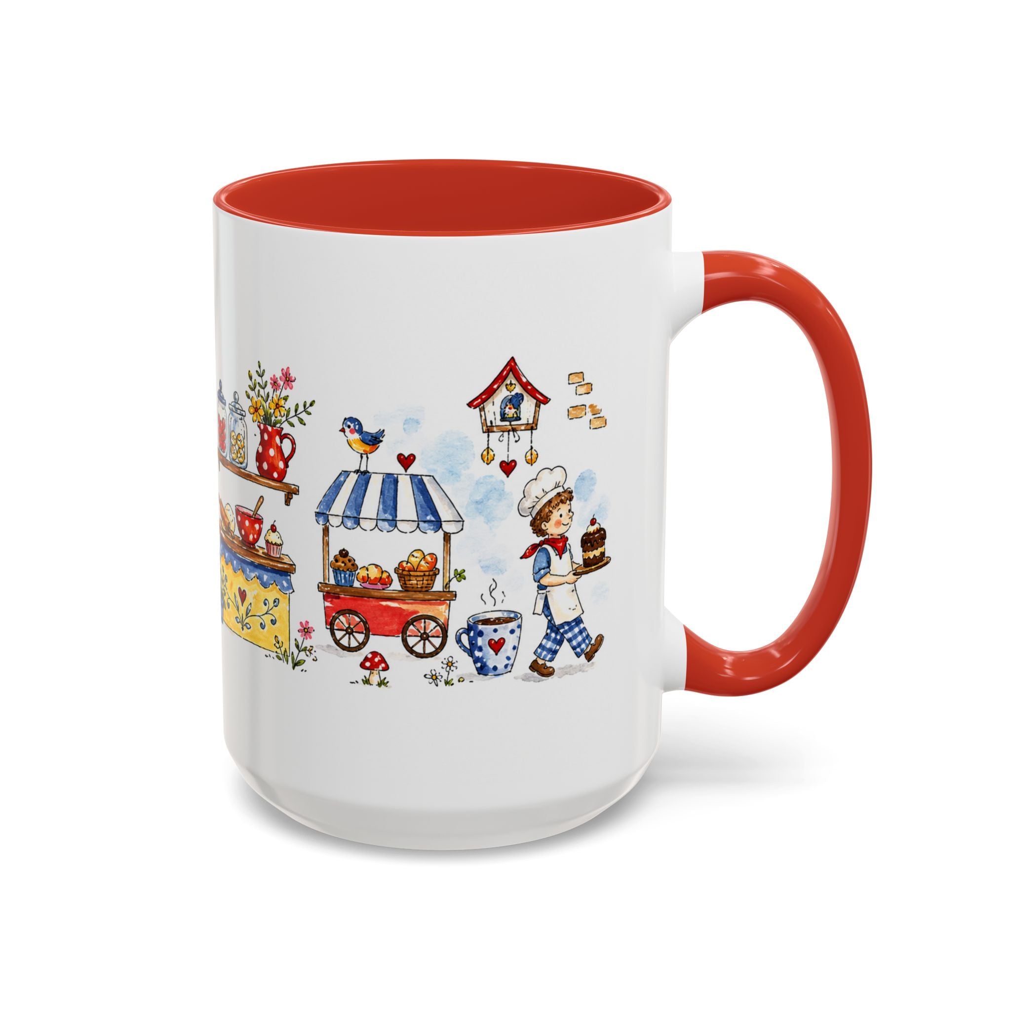 Cozy Bakery Village Mug | Storybook Pastry Accent Coffee Mug | EveryLegend