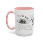 White Sands National Park Coffee Mug | New Mexico Desert Sand Dunes Gift | Accent Color Ceramic 11oz 15oz