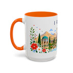 Iran Coffee Mug | Travel Souvenir Accent Mug | Place Gift Ceramic Cup 11oz 15oz