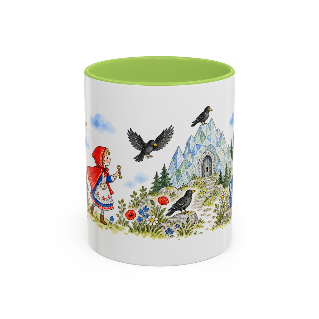 The Seven Ravens Mug | Storybook Fairy Tale Accent Coffee Mug | EveryLegend