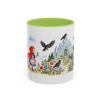 The Seven Ravens Mug | Storybook Fairy Tale Accent Coffee Mug | EveryLegend