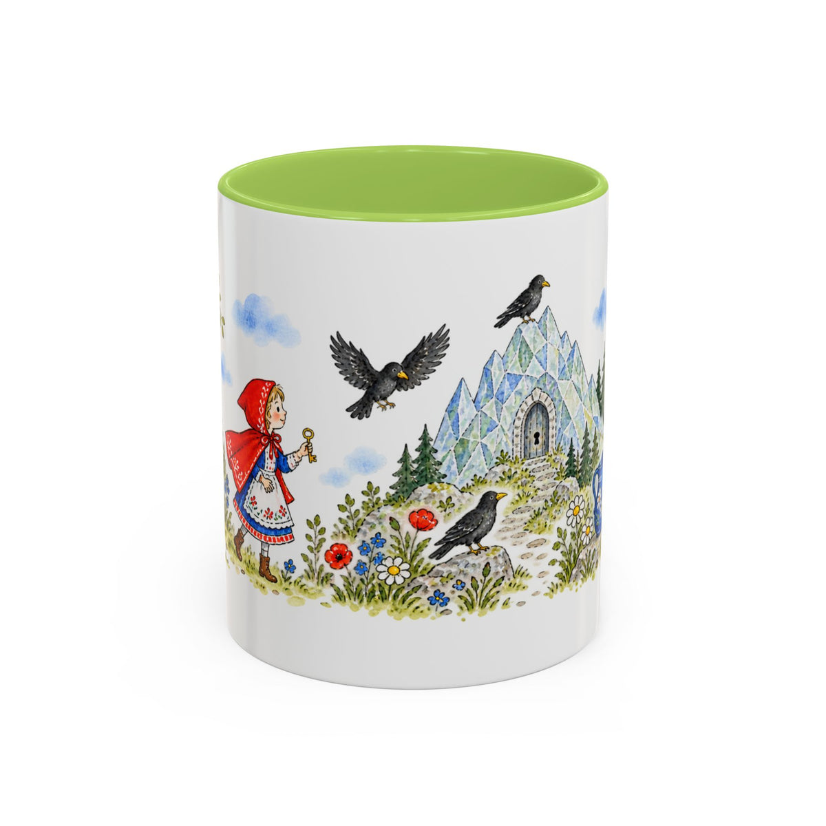 The Seven Ravens Mug | Storybook Fairy Tale Accent Coffee Mug | EveryLegend