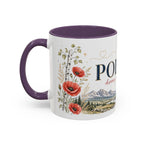 Poland Home Country Mug | Moving Away Gift | Long Distance Friendship | 11 oz 15 oz Accent Mug