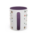 Los Angeles Christmas Mug | Watercolor City Souvenir | Ceramic Coffee Cup (11oz or 15oz)