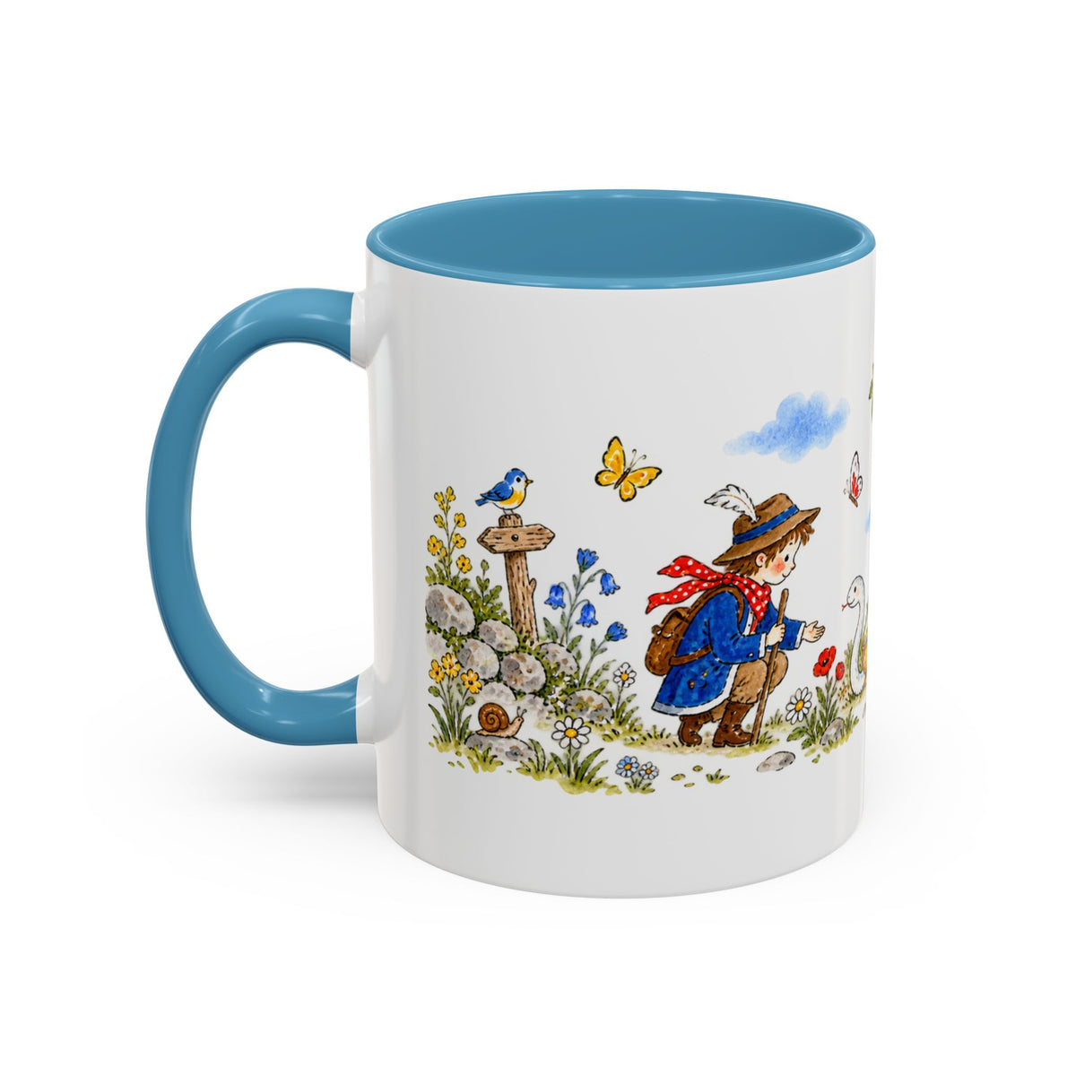 The White Snake Mug | Storybook Fairy Tale Accent Coffee Mug | EveryLegend