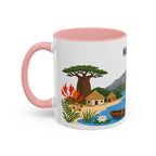 Malawi Coffee Mug | Travel Souvenir Accent Mug | Country Gift Ceramic Cup 11oz 15oz