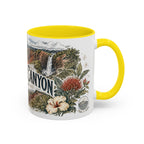 Waimea Canyon Mug, Kauai Travel Souvenir, Bucket List Gift, Accent Ceramic Coffee Mug 11oz 15oz