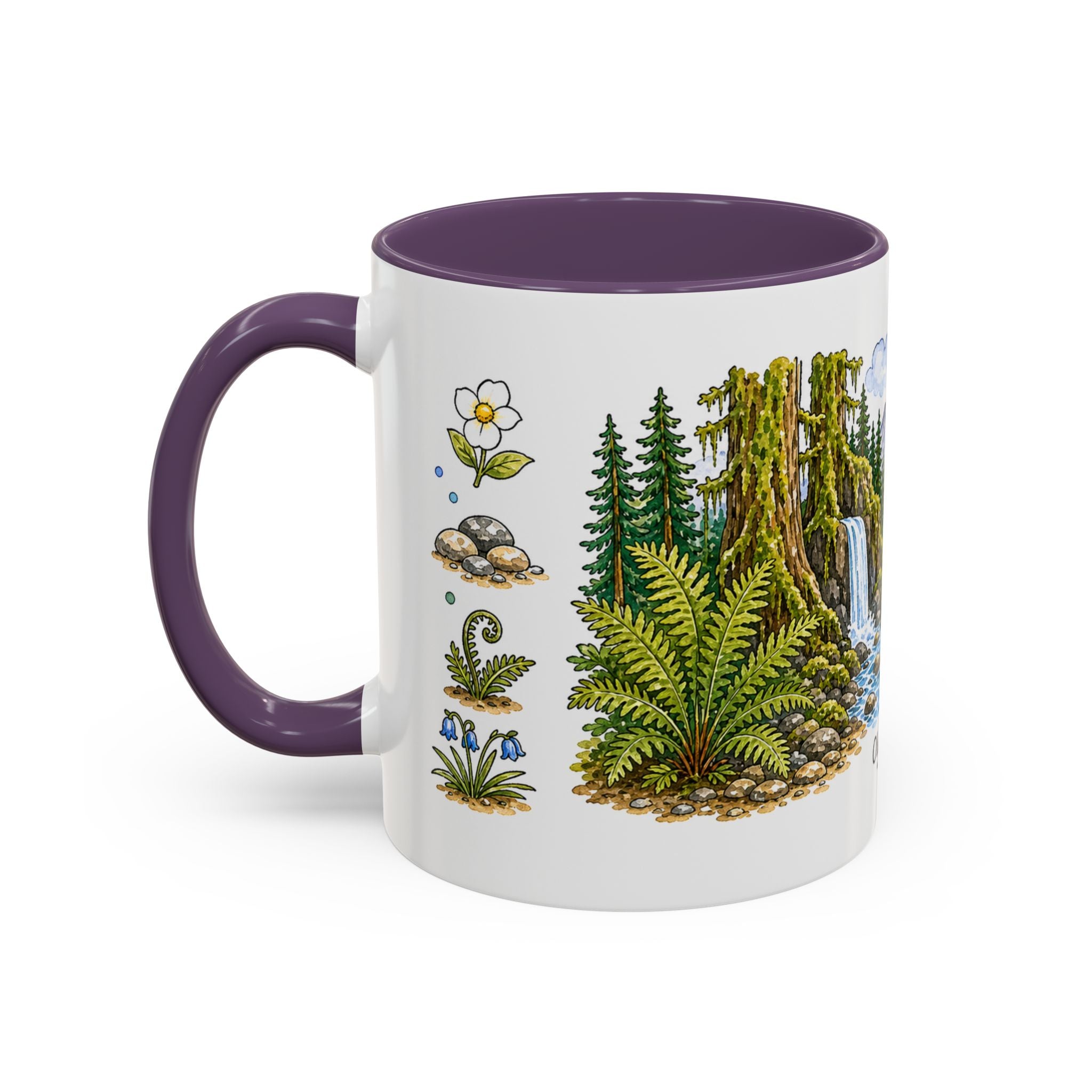 Olympic National Park Mug | US Travel Souvenir Accent Coffee Mug | 11oz 15oz Ceramic Cup