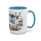 Khuvsgul Lake Mug, Mongolia Travel Souvenir, Bucket List Gift, Accent Ceramic Coffee Mug 11oz 15oz