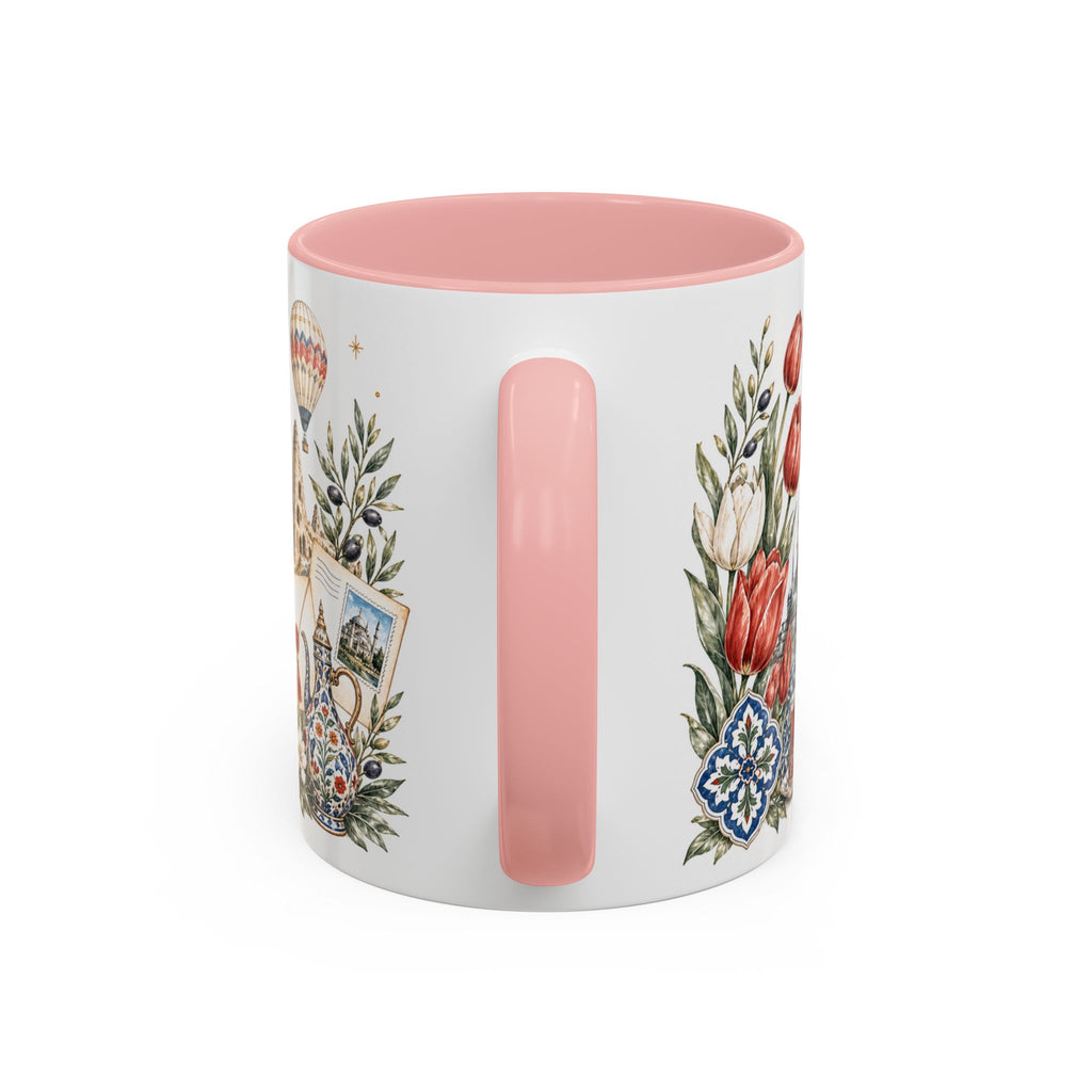 Turkey Home Country Mug | Moving Away Gift | Long Distance Friendship | 11 oz 15 oz Accent Mug