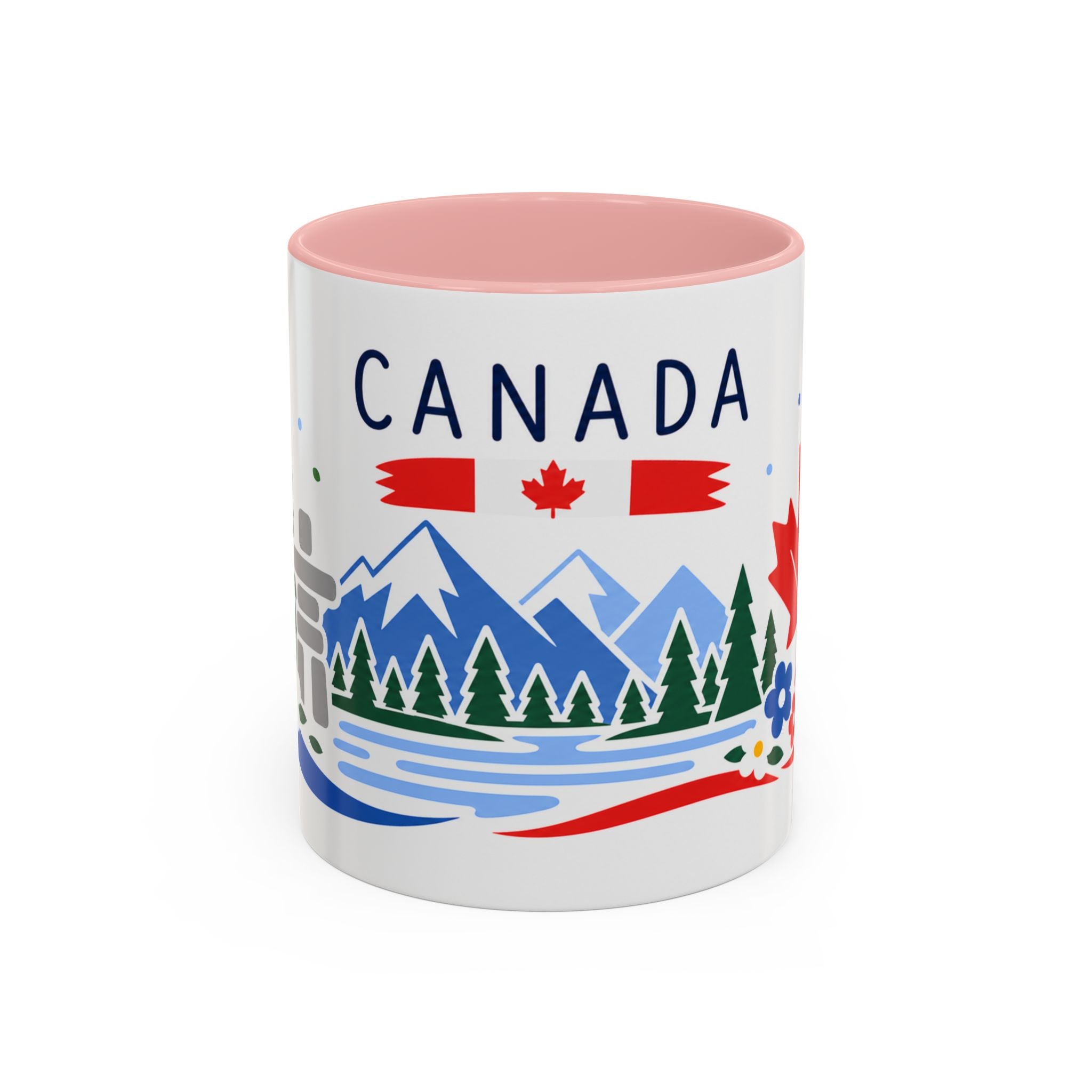 Canada Coffee Mug | Travel Souvenir Accent Mug | Country Gift Ceramic Cup 11oz 15oz