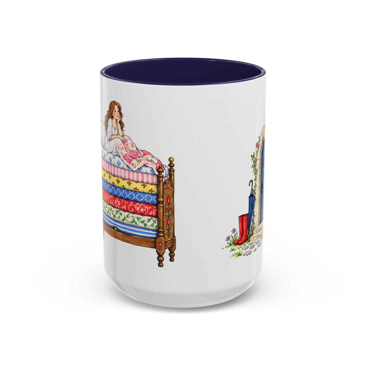 The Princess and the Pea Mug | Storybook Fairy Tale Accent Coffee Mug | EveryLegend