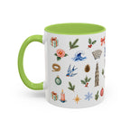Porto Christmas Mug | Watercolor City Souvenir, Travel Gift (11oz/15oz)