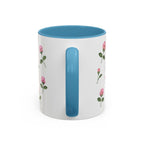 Vermont Red Clover Mug, State Flower Floral Coffee Cup, 11oz Botanical Gift
