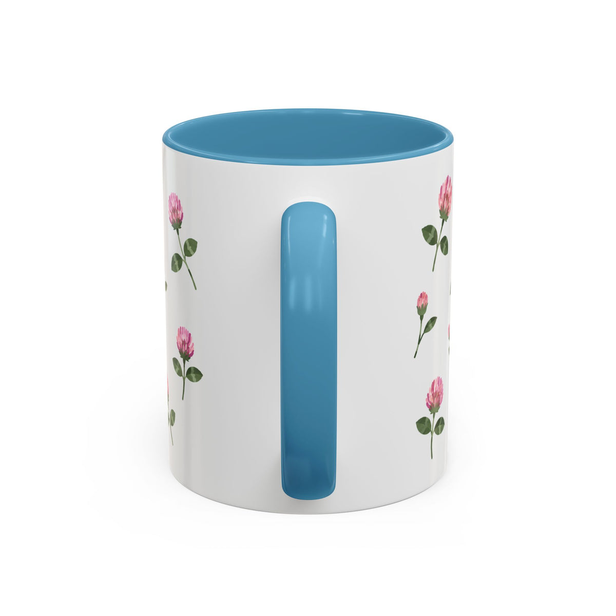 Vermont Red Clover Mug, State Flower Floral Coffee Cup, 11oz Botanical Gift