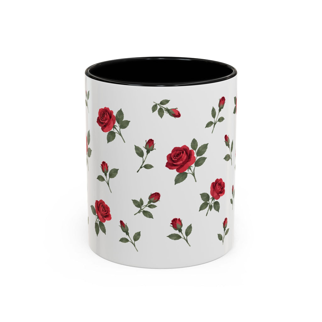 Oklahoma Oklahoma Rose Mug, State Flower Floral Coffee Cup, 11oz Botanical Gift