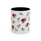 Oklahoma Oklahoma Rose Mug, State Flower Floral Coffee Cup, 11oz Botanical Gift