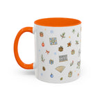Barcelona Christmas Mug | Watercolor City Souvenir, Ceramic Coffee Cup (11oz/15oz)