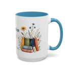 Personalized Reading Teacher Mug | Custom Name Book Lover Coffee Cup | Teacher Appreciation Gift