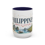 Philippines Home Country Mug | Moving Away Gift | Long Distance Friendship | 11 oz 15 oz Accent Mug
