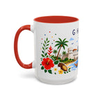 Ghana Coffee Mug | Travel Souvenir Accent Mug | Place Gift Ceramic Cup 11oz 15oz