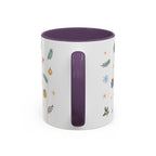 Angkor Christmas Mug | Watercolor Travel Souvenir | Holiday Gift | Accent Ceramic Coffee Cup 11oz 15oz
