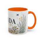 Nevada Home State Mug | Moving Away, Long Distance Friendship Gift | 11oz 15oz Accent Mug