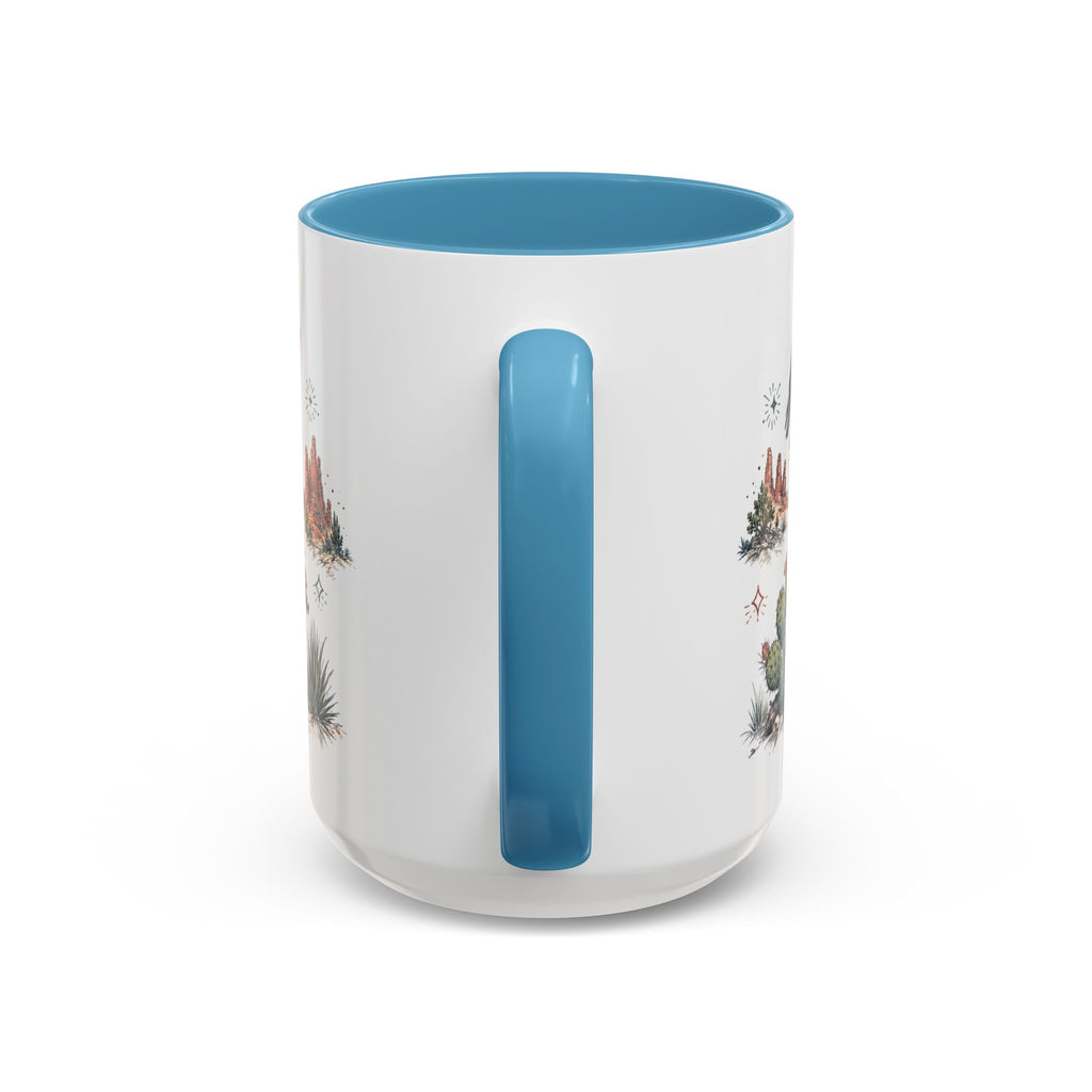 Sedona Red Rocks Mug, Arizona Travel Souvenir, Bucket List Gift, Accent Ceramic Coffee Mug 11oz 15oz