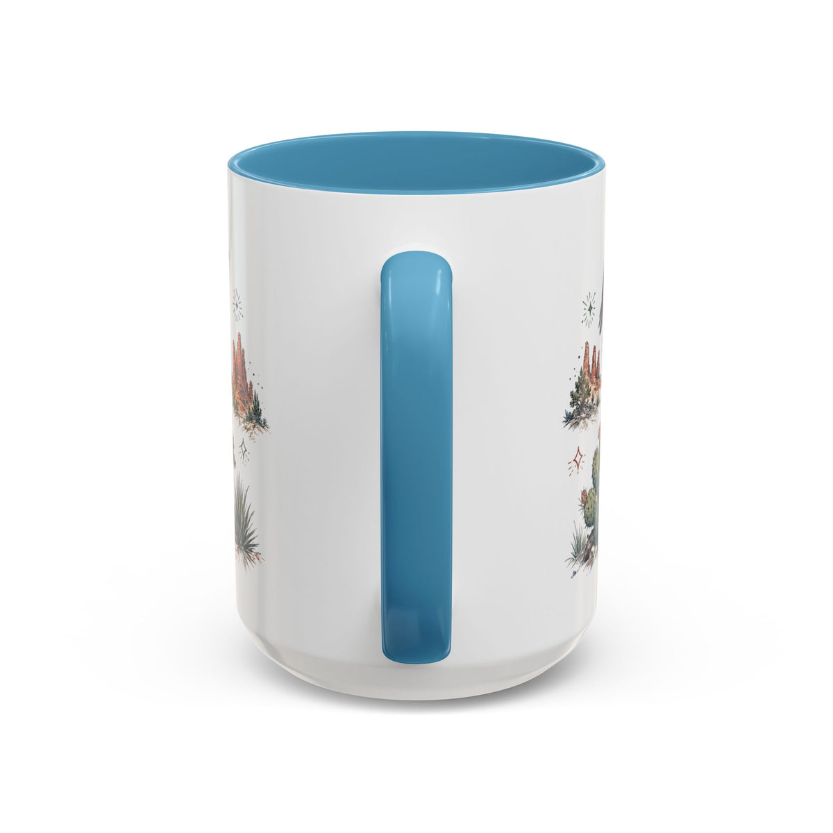 Sedona Red Rocks Mug, Arizona Travel Souvenir, Bucket List Gift, Accent Ceramic Coffee Mug 11oz 15oz