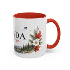 Canada Home Country Mug | Moving Away Gift | Long Distance Friendship | 11 oz 15 oz Accent Mug