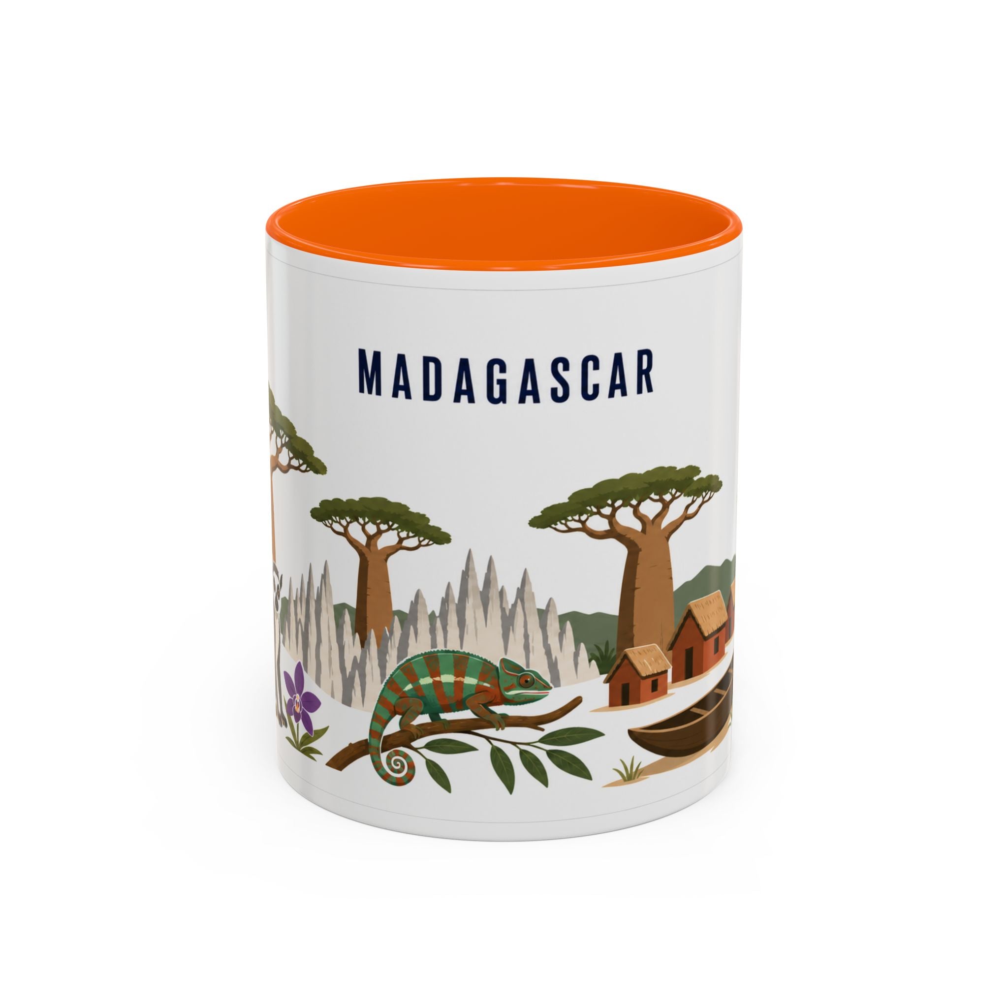 Madagascar Home Country Mug | Moving Away Gift | Long Distance Friendship | 11 oz 15 oz Accent Mug