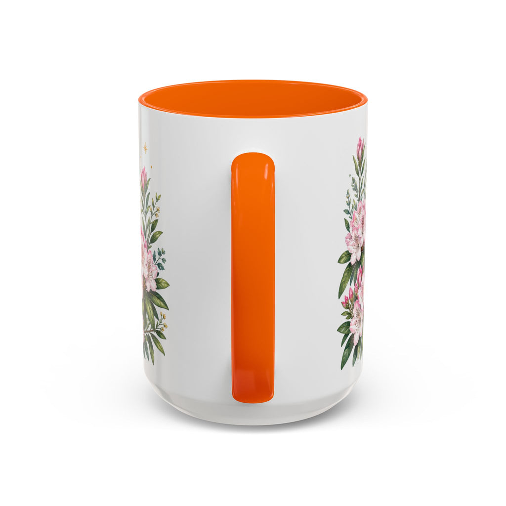 West Virginia State Map Mug | Appalachian Bridge, Rhododendron Accent Coffee Cup