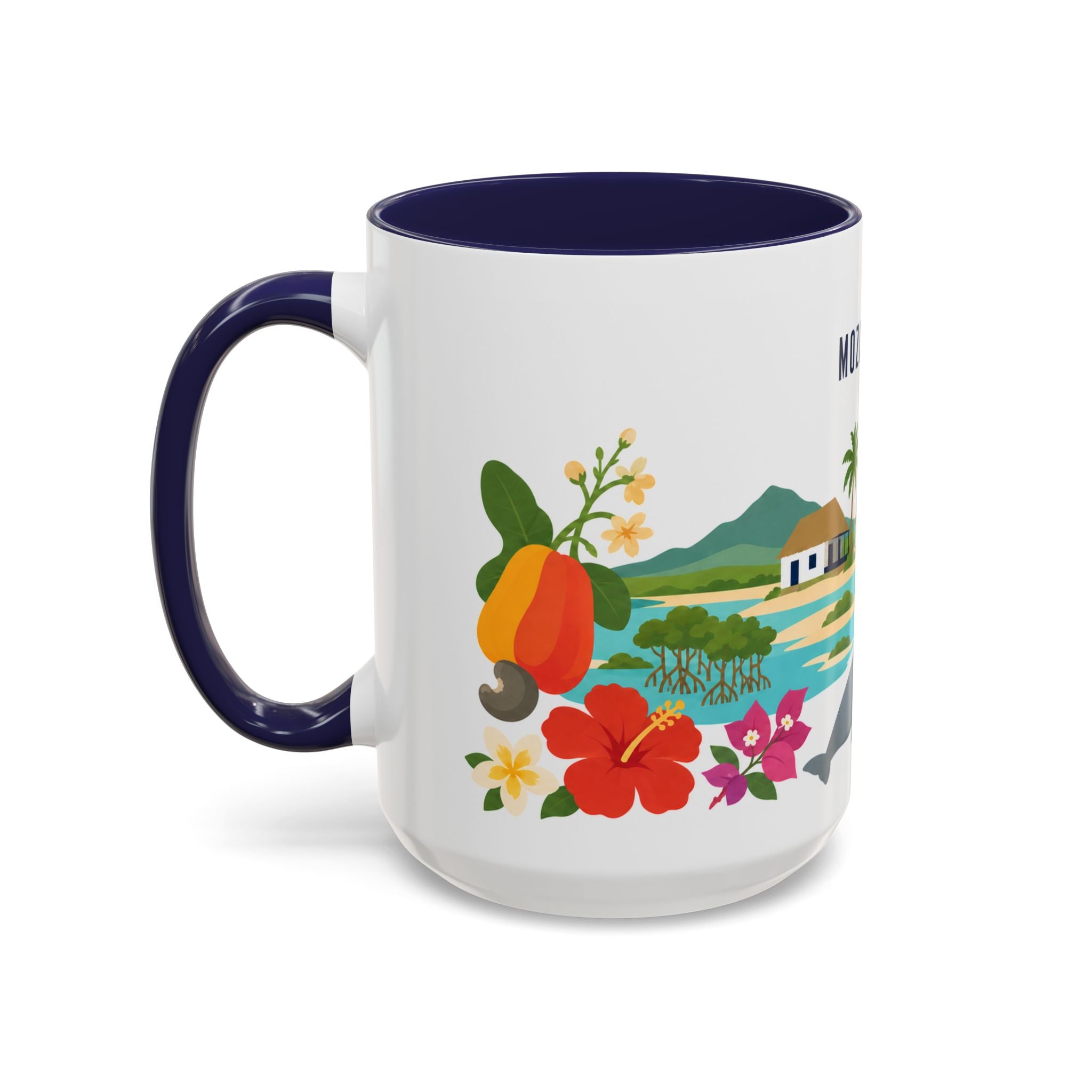 Mozambique Home Country Mug | Moving Away Gift | Long Distance Friendship | 11 oz 15 oz Accent Mug